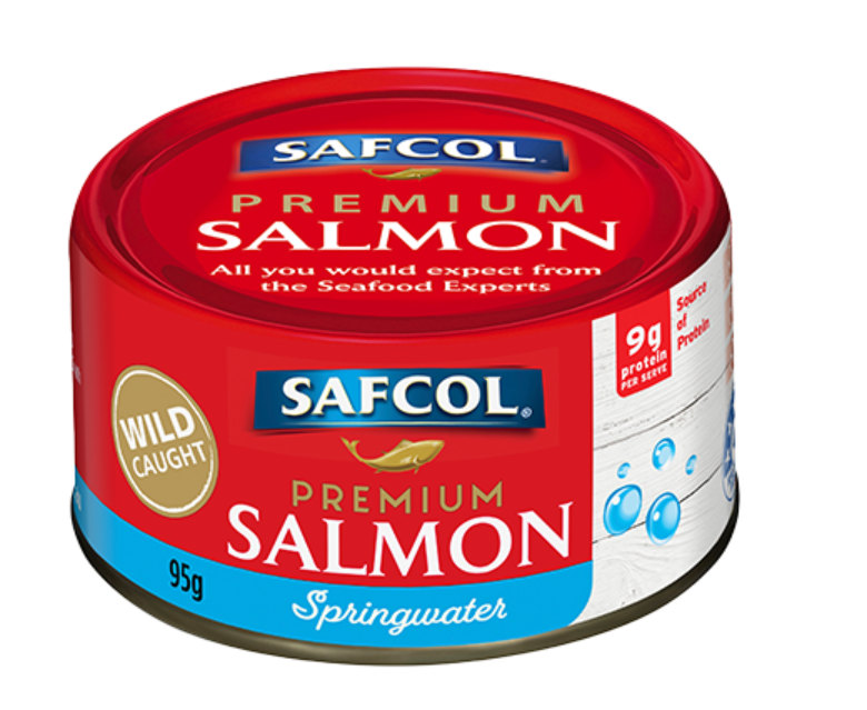Safcol Salmon Springwater 95g