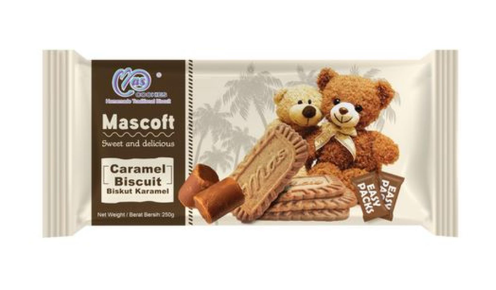 Mascoft Caramel Biscuit 250g