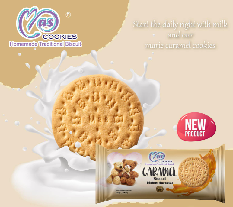 Mas Caramel Biscuit 200g