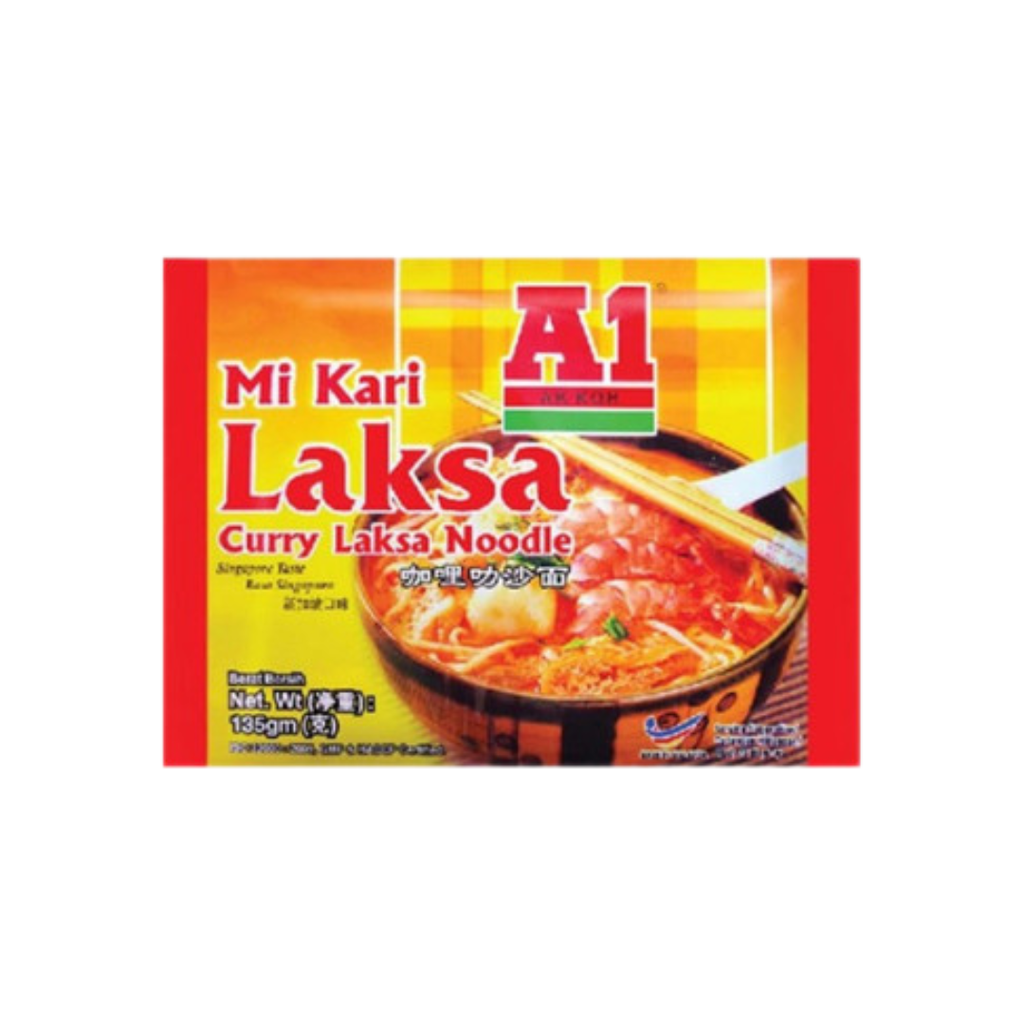 A1 Instan Curry Laksa Noodle 135g