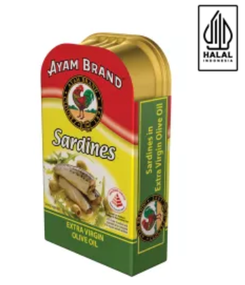 Ayam Brand Sarden Extra Virgin Olive Oil 120g