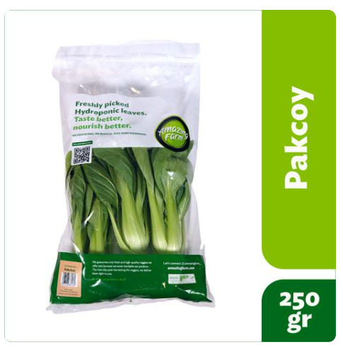 Amazing Farm Pakchoy Hijau 250g