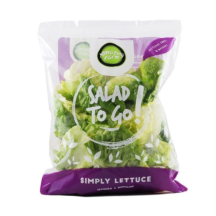 Amazing Farm salad togo simply lettuce