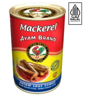 Ayam Brand Mackerel Tomat 425g