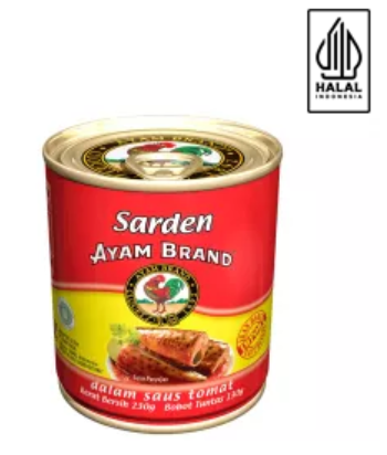 Ayam Brand Sarden Tomat 230g