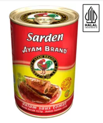 Ayam Brand Sarden Tomat 425g