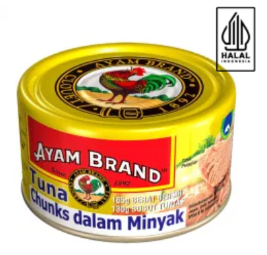 Ayam Brand Tuna Chunk in oil 185g