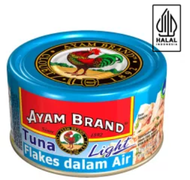 Ayam Brand Tuna Light flakes in Water 150g