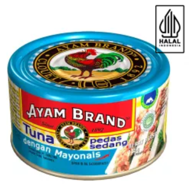Ayam Brand Tuna mayonaise mild 160g