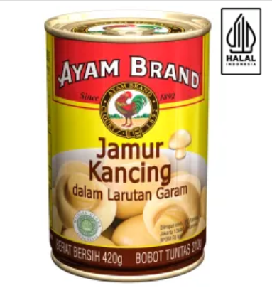 Ayam Brand Whole Mushrooms 420g