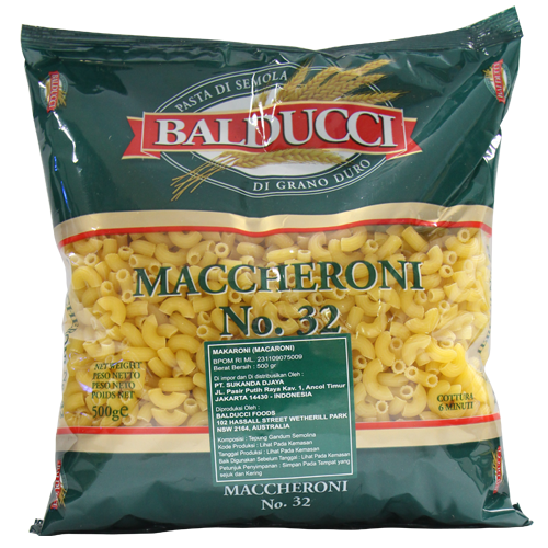 Balducci Pasta Macaroni 500g