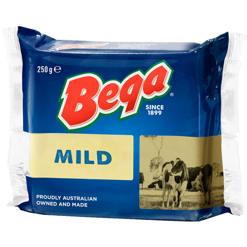 Bega Cheddar Mild 250g