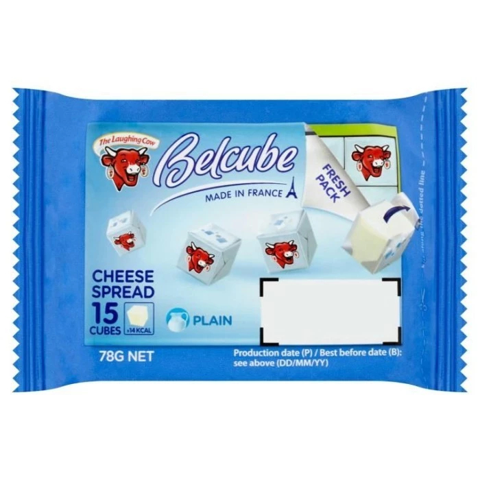 Bel Cube Cheese One Bite Plain 78g