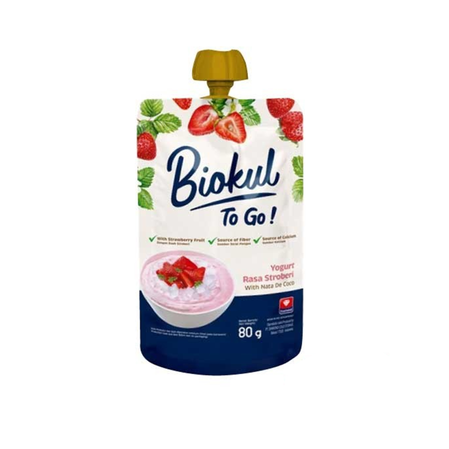 Biokul Yogurt Togo strawbery 80g