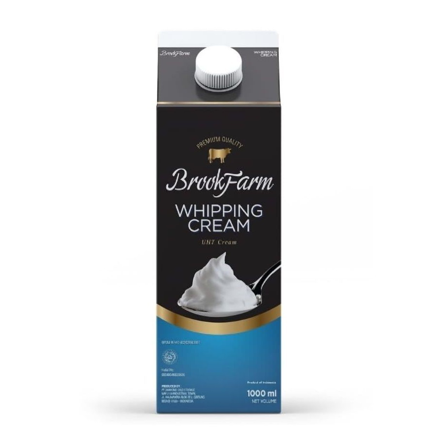 Brookfarm Whipping Cream 1L