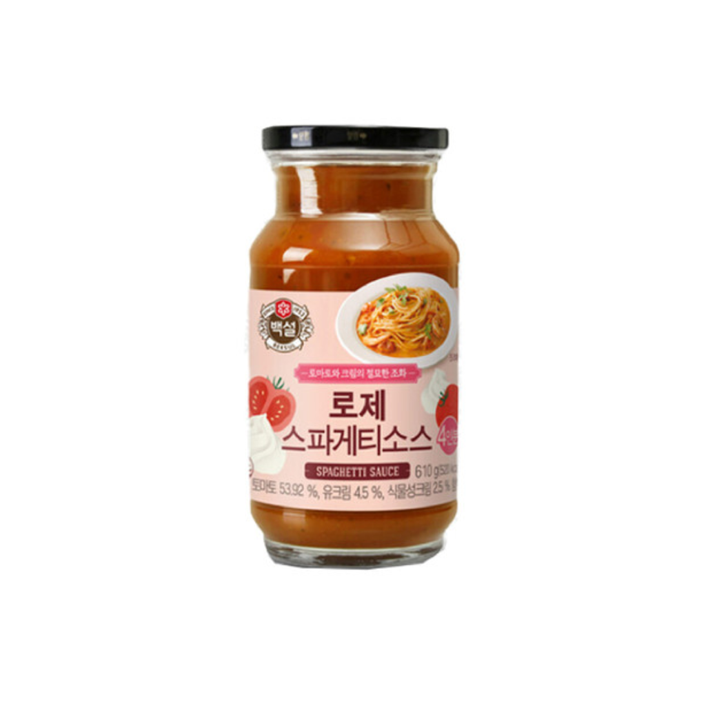 CJ Beksul Rose Spaghetti Sauce 610g