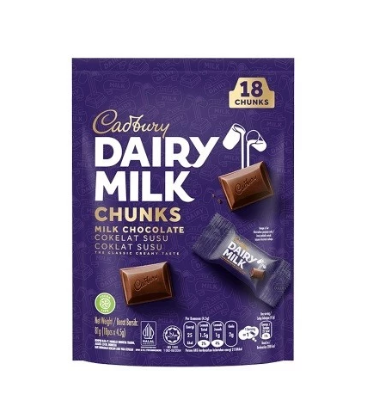 Cadbury Dairy Milk Bag 4.5gx18s