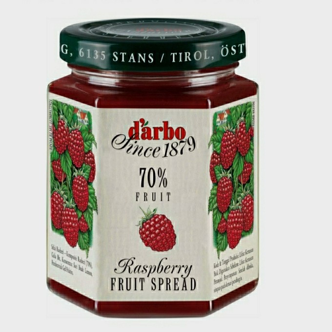 Darbo Rasberry fruit spread 200g