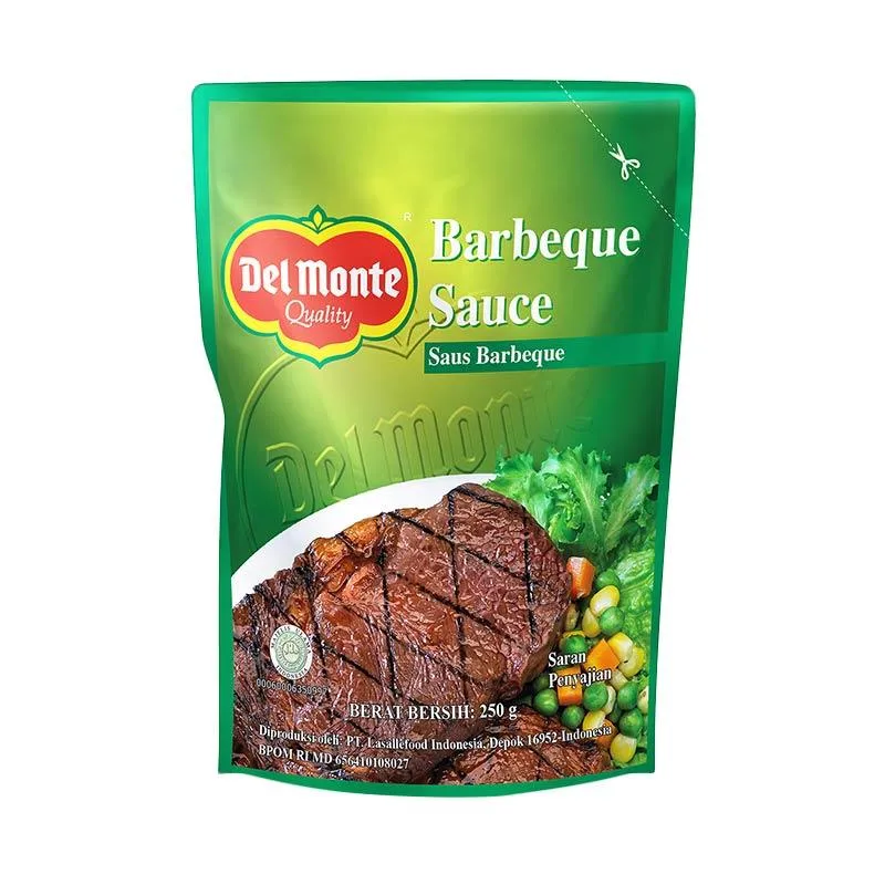 Delmonte Sauce BBQ pouch 250g
