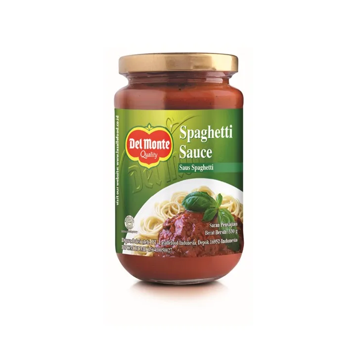 Delmonte Sauce Spaghetti Botol 330g