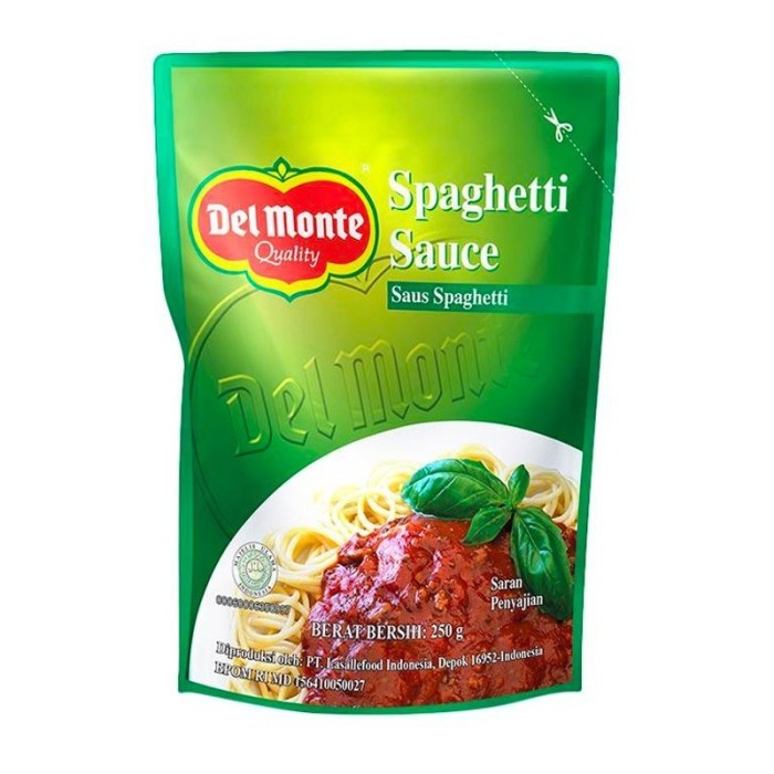 Delmonte Sauce Spaghetti Pouch 250g