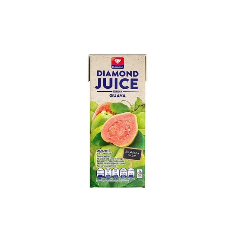 Diamond Juice UHT Guava 200ml