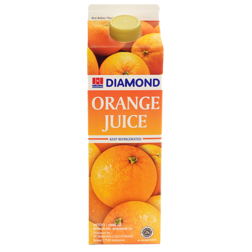 Diamond Juice UHT Orange 1L