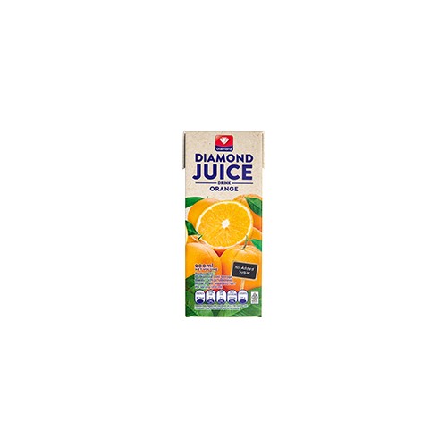 Diamond Juice UHT Orange 200ml