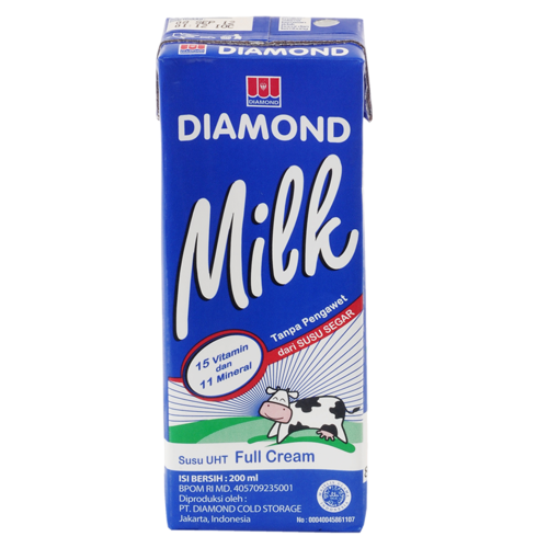 Diamond Milk UHT 200ml Full Cream