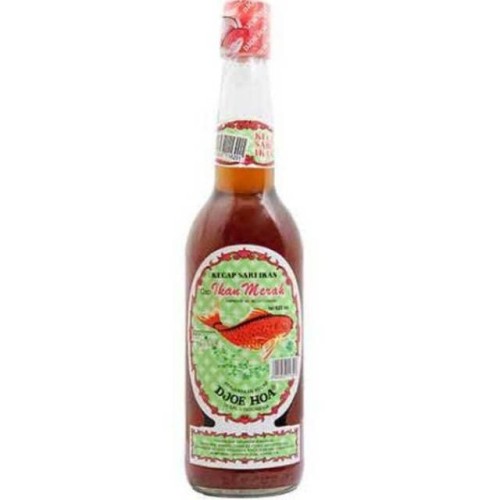 Djoe hoa Kecap ikan merah 620ml