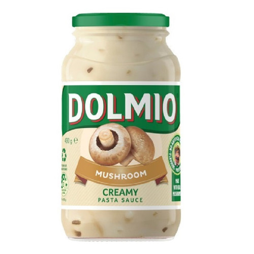 Dolmio Creamy Pasta Sauce Mushroom 490g
