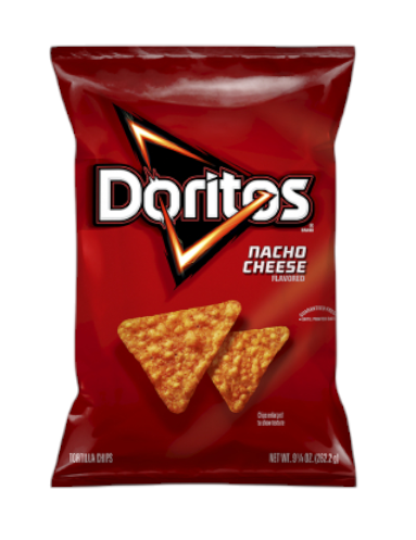 Doritos USA Nacho Cheese Tortilla Chips 198g