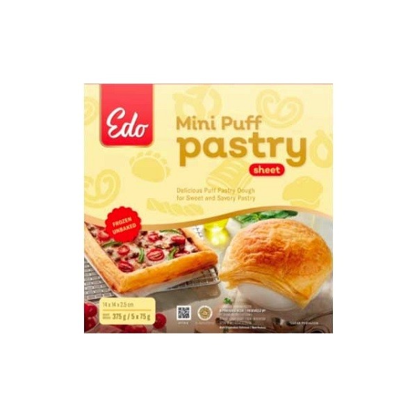 Edo Puff pastry Sheet mini 375g