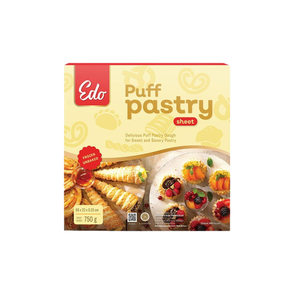 Edo Puff pastry sheet 750g 