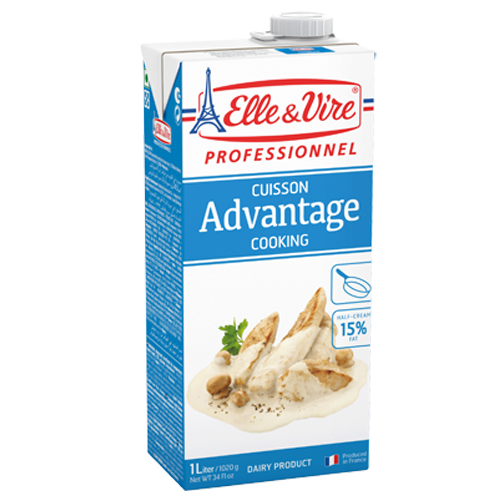 Elle Vire Cream Cooking 15% Advantage 1L
