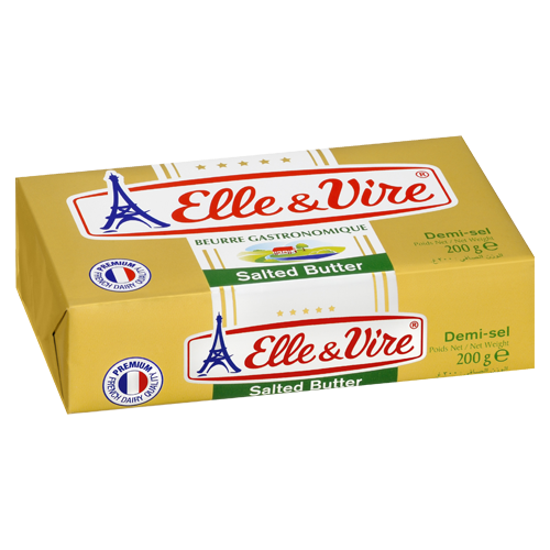 Elle Vire gold salted butter 200g