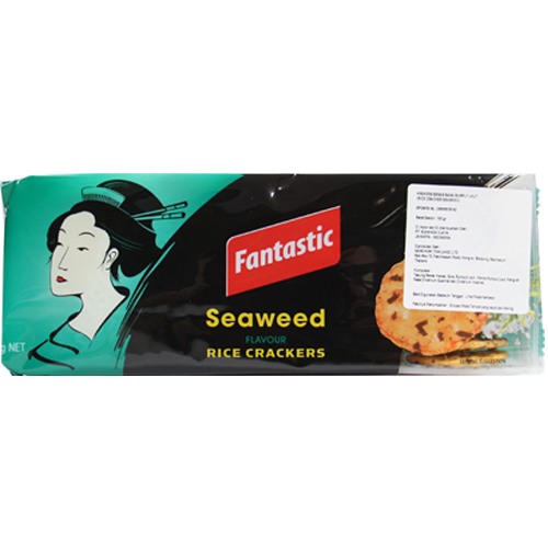 Fantastic rice cracker seaweed 100g