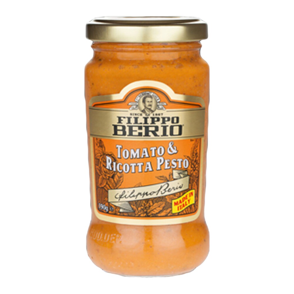 Filippo Berio Pesto Tomato and Ricotta 190g