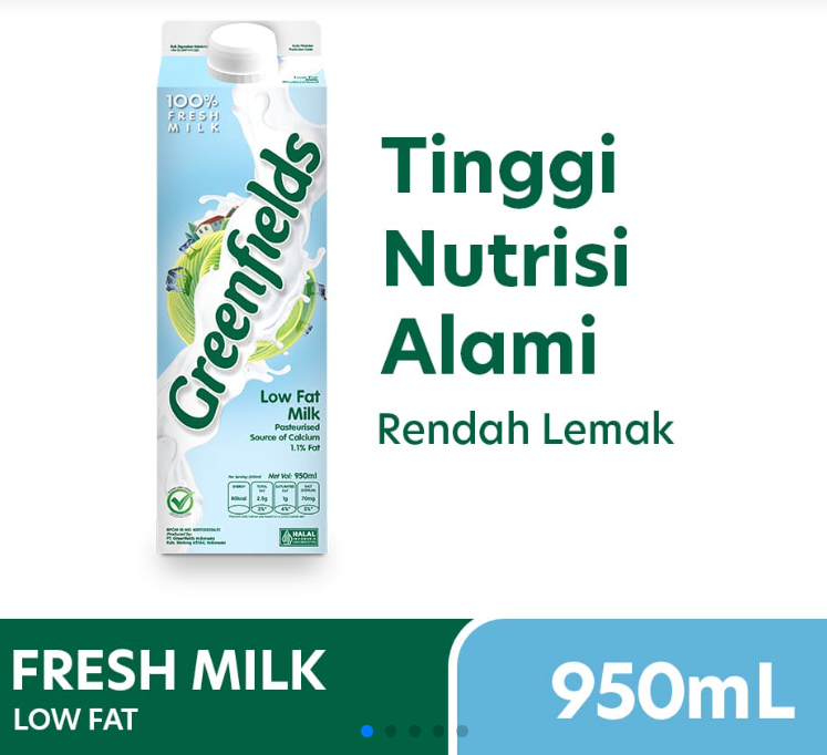 Greenfields FM Lowfat 1L