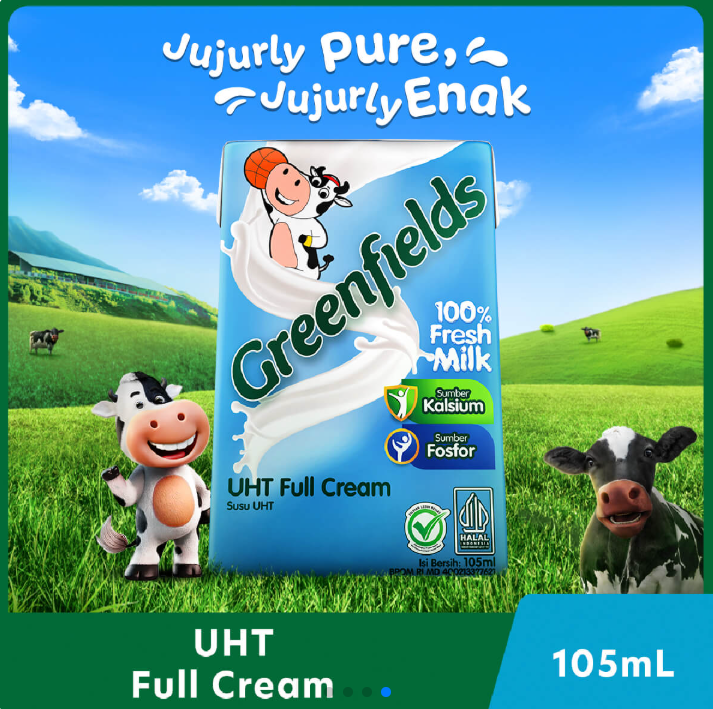 Greenfields UHT 105ml Full Cream
