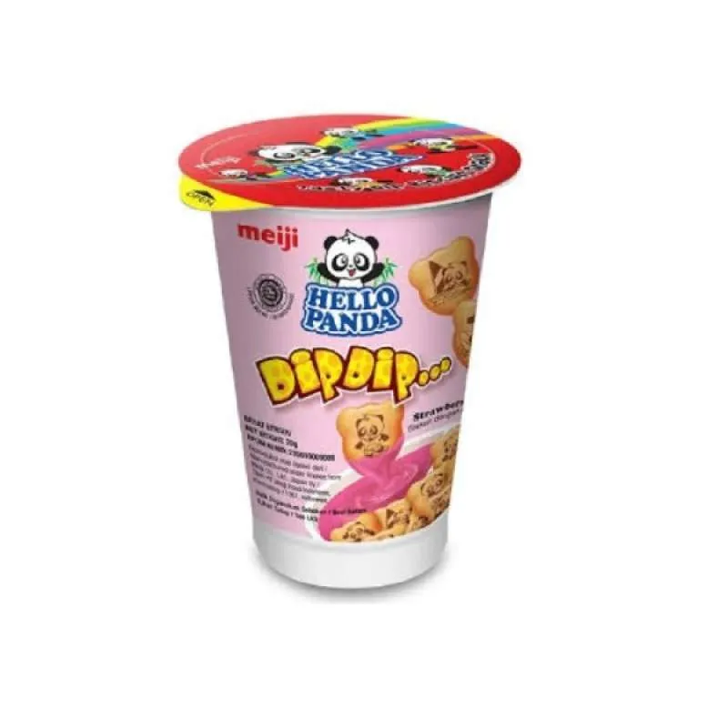 Hello Panda dipdip straw 20g