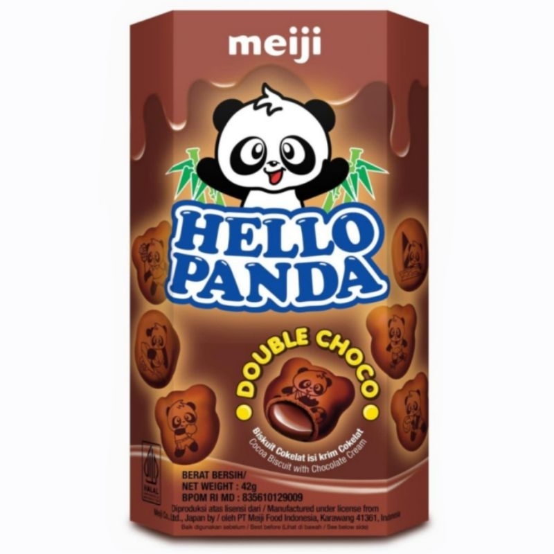 Hello Panda double Choco 42g