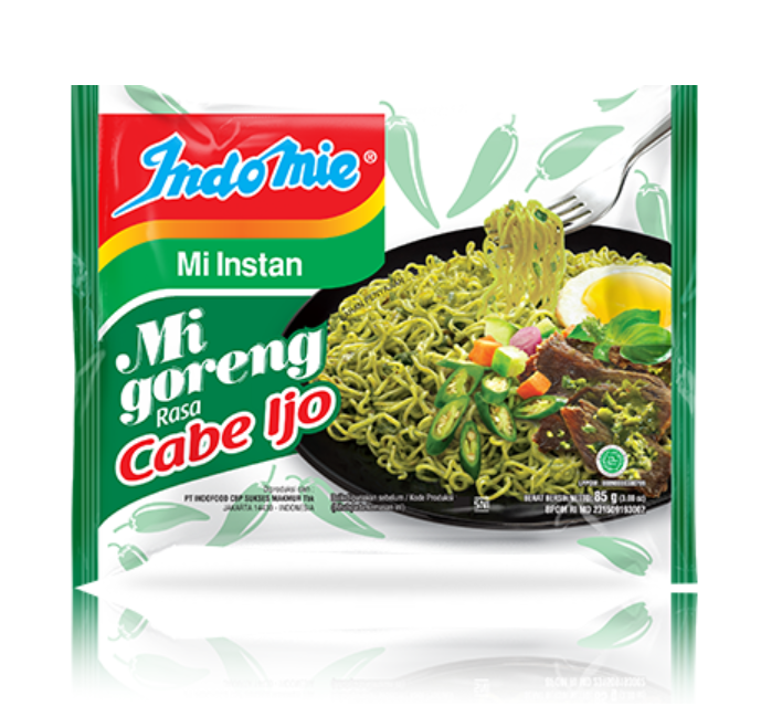 Indomie Goreng Cabe Ijo 85g