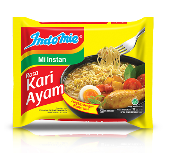 Indomie Kuah Kari Ayam 72g