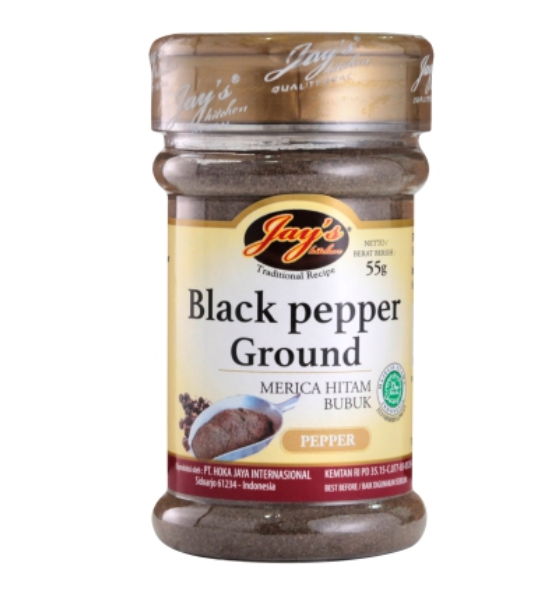 Jays Spices Black Pepper Ground 55g