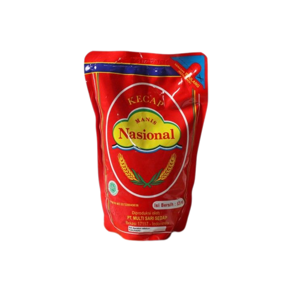 Kecap Manis Nasional Refill 520ml