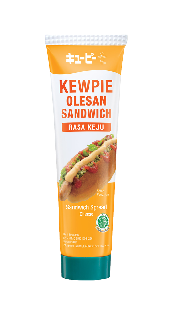 Kewpie olesan sandwich keju 150g