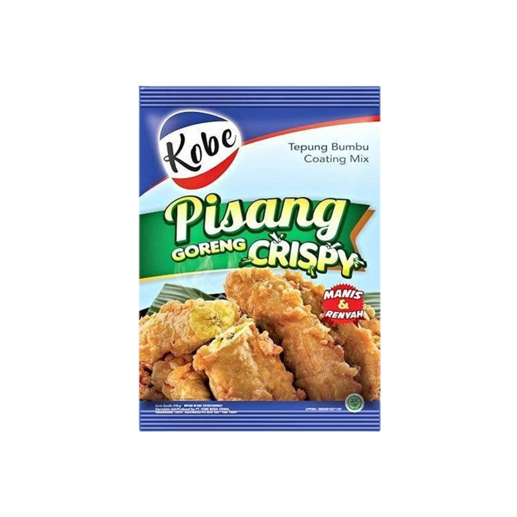 Kobe tepung pisang goreng crispy 210g
