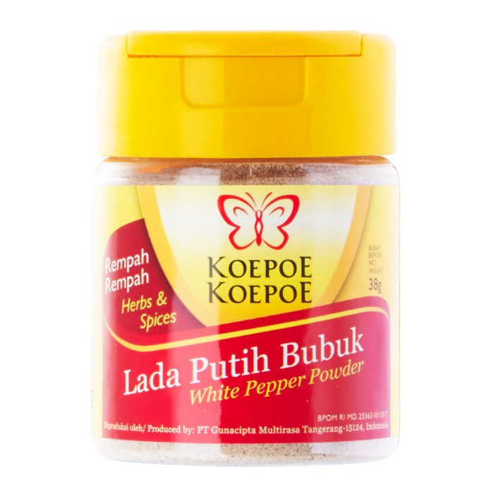 Koepoe Bubuk Lada Putih 38g