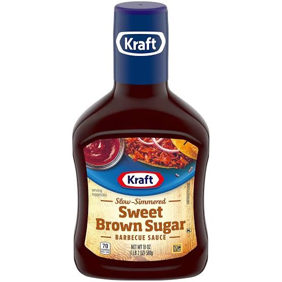 Kraft BBQ Sauce sweet brown sugar 510g